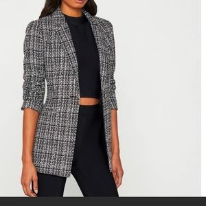 Bcbgmaxazria plaited blazer